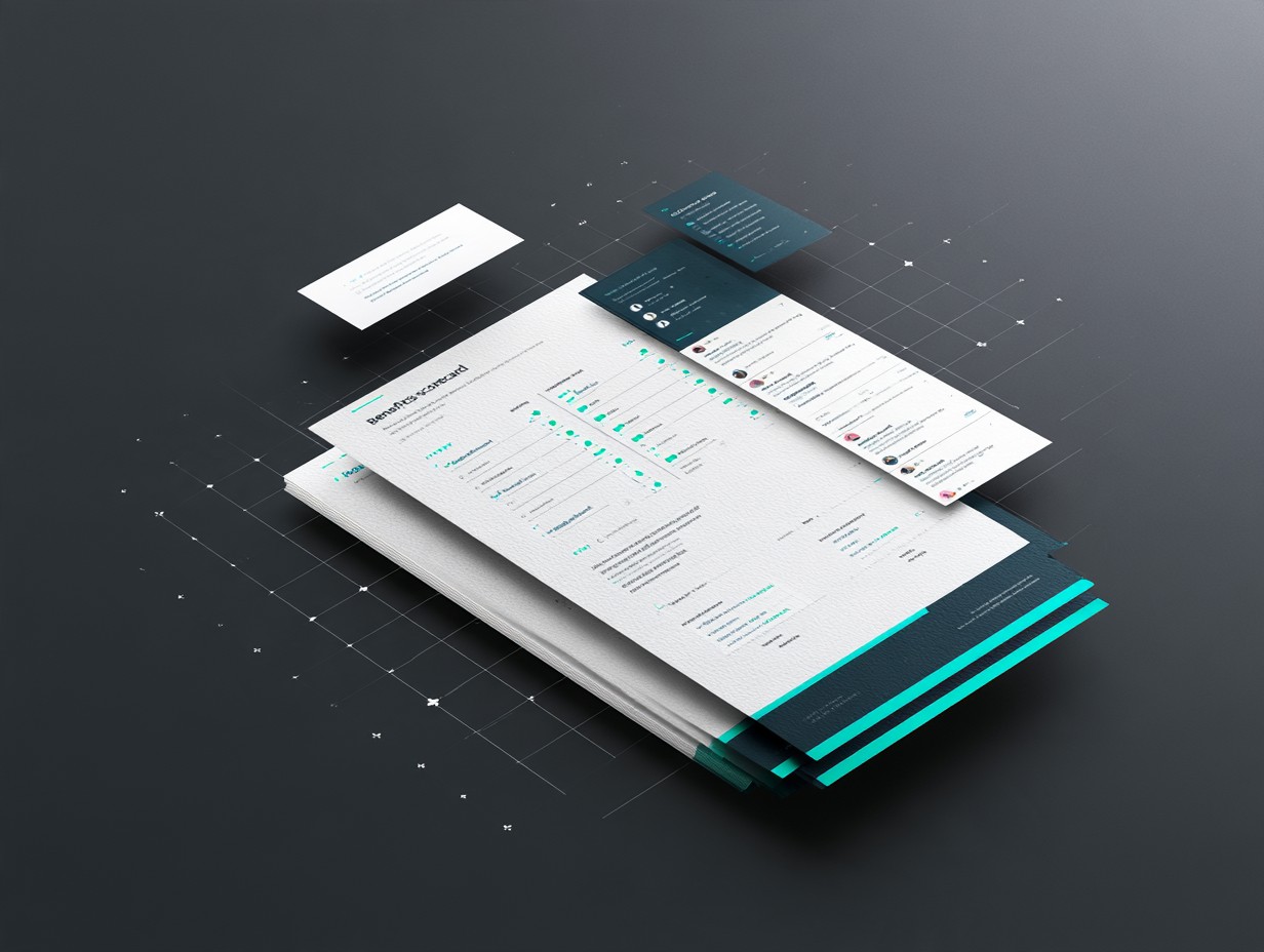 Community Benefits Report: sample deliverable mock-up